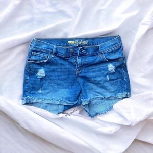 Vintage Distressed boyfriend shorts